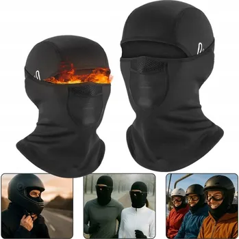 Kukla ZIMNÍ TERMOAKTIVNÍ KUKLA POD HELMU NA MOTORKU A SPORT - ZATEPLENÁ