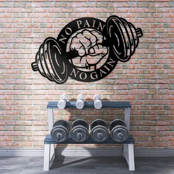 Samolepící dekorace Dárek pro sportovce - Motivační citát, Černá | DUBLEZ