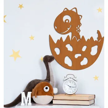 Obraz Samolepka do dětského pokoje - Vylíhnutý dinosaurus | DUBLEZ