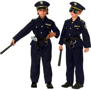Karnevalový kostým KOSTÝM AMERICKÝ POLICISTA PREMIUM 104 POLICIE KARNEVAL PLES PŘEVLEK