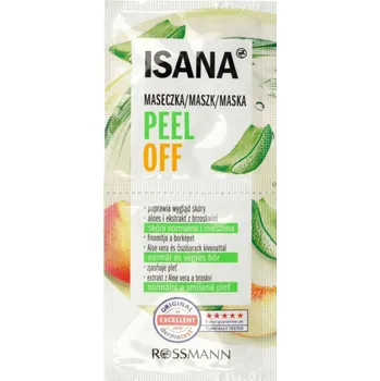 Pleťová maska Slupovací pleťová maska Isana