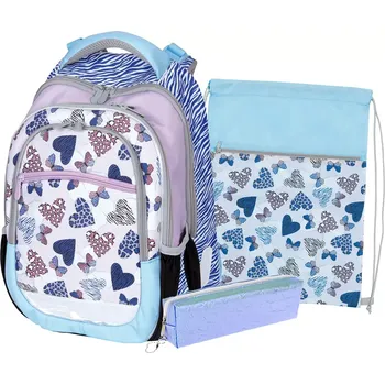 Školní batoh Školní set třídílný Junior Wild