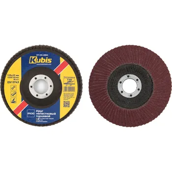 Brusný kotouč Kotouč lamenový Т29 Р100, 125*22 мм ocel/dřevo