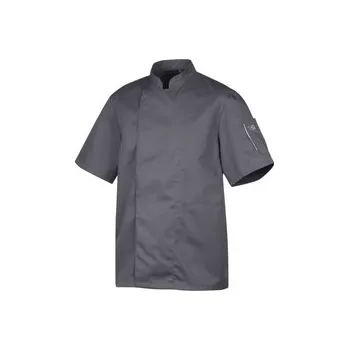 Gastro oděv Nero rondon, šedy, kr. rukáv, XXL