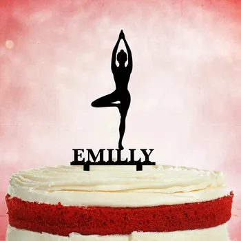 Obraz Zápich na dort - Jóga pozice stromu | DUBLEZ