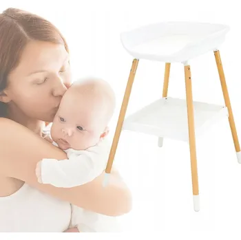 Přebalovací podložka Přebalovací podložka s pevnou deskou Babytrold 40 x 69 cm bílá