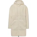 714024 - Tchibo - Kabát z plyšového fleecu - pro ženy - vel. XL 48/50 - barva: bílá