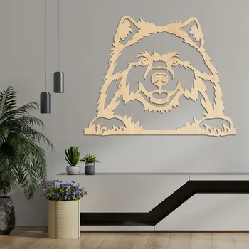 Obraz DUBLEZ 3D obraz 3 mm Samojed