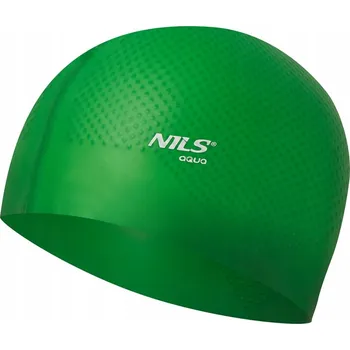Plavecká čepice Plavecká čepice Silikonová Nils Aqua zelená