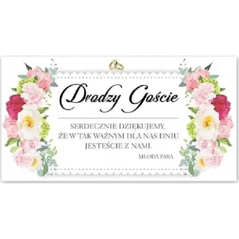 Svatební dekorace Poděkování pro hosty Svatba Svatební Hostina 20 ks