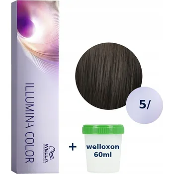 Barva na vlasy Barvy a šampony na vlasy Wella Hnědá Light Brown (Světle hnědá)