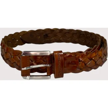 Opasek PÁNSKÝ KOŽENÝ PÁSEK LA MARTINA -VELIKOST 115 TAN