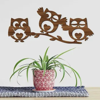 Obraz Levný doplněk do pokoje - Milé sovy | DUBLEZ