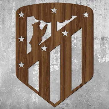 Obraz Logo fotbalového klubu - Atlético Madrid | DUBLEZ