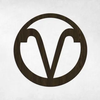 Obraz Dřevěná dekorace - Znamení zvěrokruhu Beran | DUBLEZ