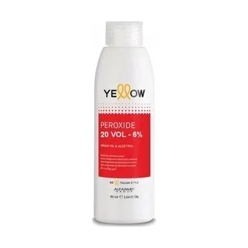 Barva na vlasy Alfaparf Yellow oxidační emulze 20 vol 6% 150 ml