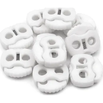 Galanterie Brzdičky s dvěmi dírkami 20x20 mm