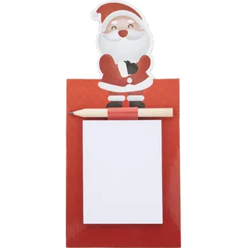 Vánoční dekorace Julliste Vánoční magnetický zápisník, Santa Claus