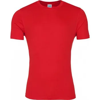 Chlapecké tílko Just Cool Volné lehké dětské funkční tričko z materiálu Neoteric Barva: červená ohnivá, Velikost: 12-13 let JC020J