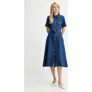 Dámské šaty Džínové šaty Marella 2523226024200 námořnická modř 59J, vel. 36