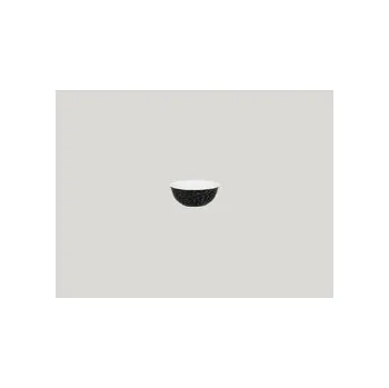 Talíř RAK Miska nestohovatelná 11 cl, černá | RAK-IPNNBW09