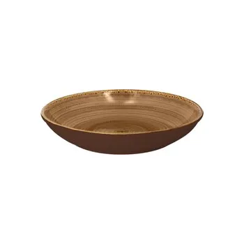 Talíř RAK Twirl talíř hluboký 36 cm – shell | RAK-TWBUBC36SH