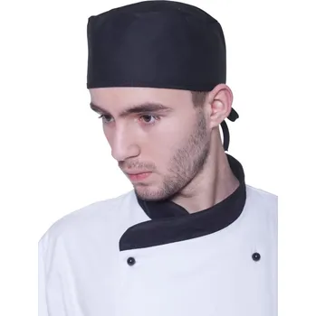 Čepice Černá gastro čepice na zavazování