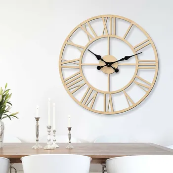 Hodiny Velké nástěnné hodiny - Numerus, Javor | DUBLEZ