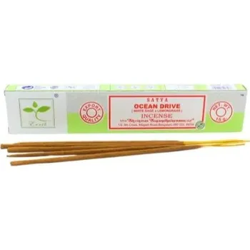 Vonná tyčinka Shrinivas Satya Vonné tyčinky Earth Satya Ocean Drive (Mořská cesta), 15 g. 1 balení