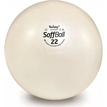 Gymnastický míč Ledragomma Maxafe Gymnastický Soffball - 22 cm YTSA04875 smetanová