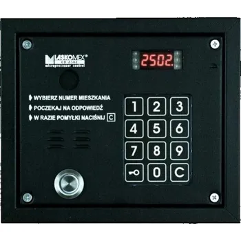 Laskomex CP-2503TP černý Audio panel s čtečkou