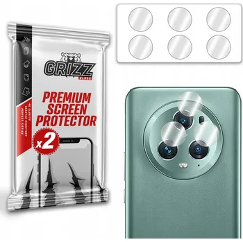 Pouzdro na mobilní telefon 2x Hybridní Sklo na fotoaparát pro Honor Magic5 Pro