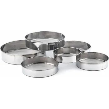 Naběračka Sada kovových sít na mouku – 6 kusů