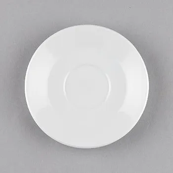 Sada nádobí Podšálek Bohemia hotel pod mocca zrcadlový 10,5cm BÍLÝ Český porcelán Dubí