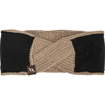 Čelenka Back on Track Pletená čelenka s překřížením Nora Barva: Béžová S Iontex technologií