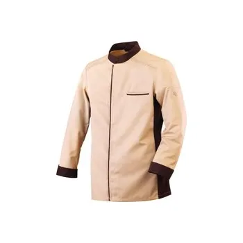 Gastro oděv Abax rondon, mokka, dl. rukáv, M