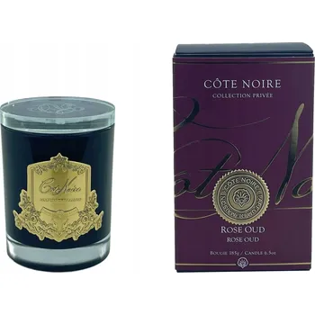Svíčka Sójová vonná svíčka Růže Oud Cote Noire