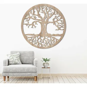 Obraz Dřevěný strom života - Eternal, Dub Sonoma | DUBLEZ