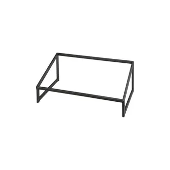 Stojan ocelový, černý – šikmý, GN 1/1