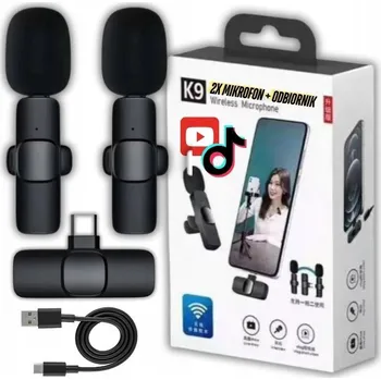 Mikrofon KLOPNOVÝ MIKROFON USB-C PRO TELEFONY ANDROID PRO ZÁZNAM ZVUKU A VIDEA