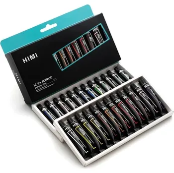 Vodová barva Akrylové barvy 24 ks x 12 ml