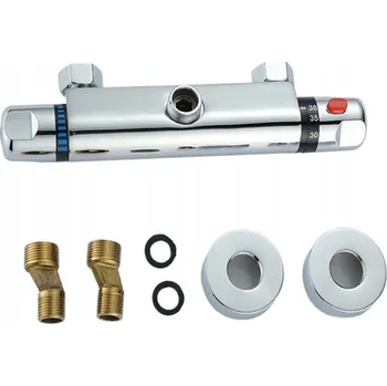 Vodovodní baterie TERMOSTATICKÁ SPRCHOVÁ BATERIE SPRCHOVÁ TERMOSTATICKÁ BATERIE CHROM