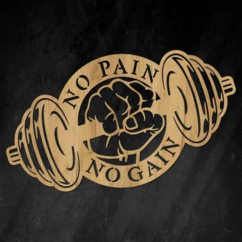 Samolepící dekorace Dárek pro sportovce - Motivační citát | DUBLEZ