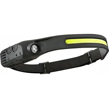 Čelovka LED ČELOVÁ SVÍTILNA ČELOVKA NA HLAVU AKUMULÁTOROVÁ VODĚODOLNÁ M