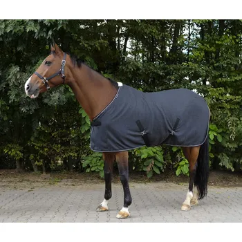 Deka pro koně EQUITHÈME Deka letní Chine Equithème, odpocovací, chiné grey Délka zad: 155 cm