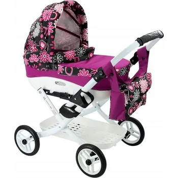 Kočárek pro panenku Hluboký kočárek pro panenky Adbor LILY SPORT