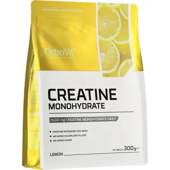 Kreatin OstroVit Creatine Monohydrate 300 g Příchuť: citron