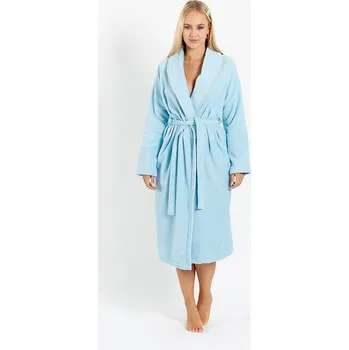 Dámský župan Matějovský Royal dámský - Světle modrý Modrá světlá Bavlna S-M