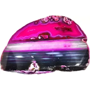 Achátový plátek v AA kvalitě, obří kus 796 g (13x15x2 cm)