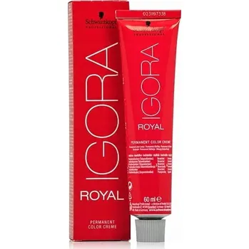 Barva na vlasy Schwarzkopf Igora Royal barva na vlasy 6-0, tmavá přírodní blond, 60 Ml